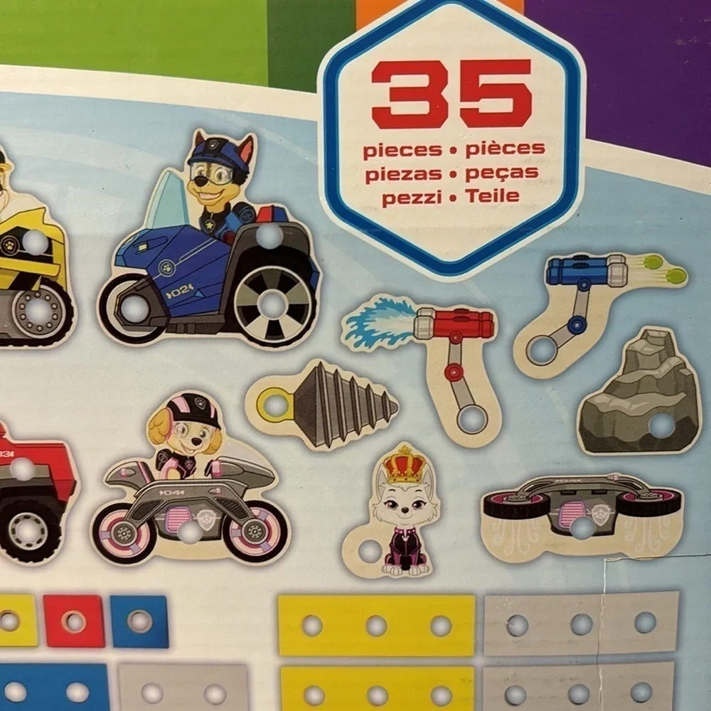 NIB! Melissa & Doug PAW Patrol Match & Build Mission Cruiser
